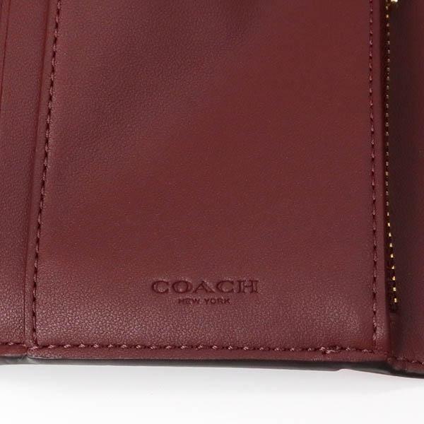 COACH（コーチ） 二つ折り財布 レディース シグネチャー スクエア ミニ