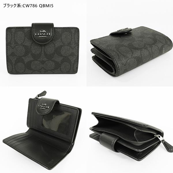 COACH コーチ 二つ折り財布 ミディアム コーナー ジップ COACH コーチ 二つ折り財布 ミディアム コーナー ジップ