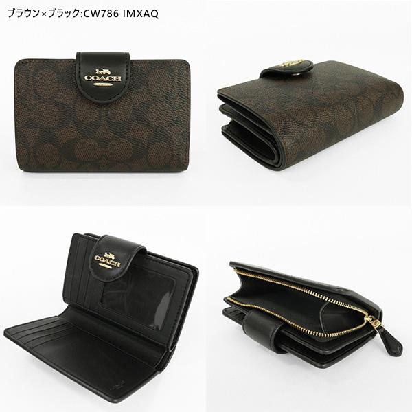 COACH コーチ 二つ折り財布 ミディアム コーナー ジップ COACH コーチ 二つ折り財布 ミディアム コーナー ジップ