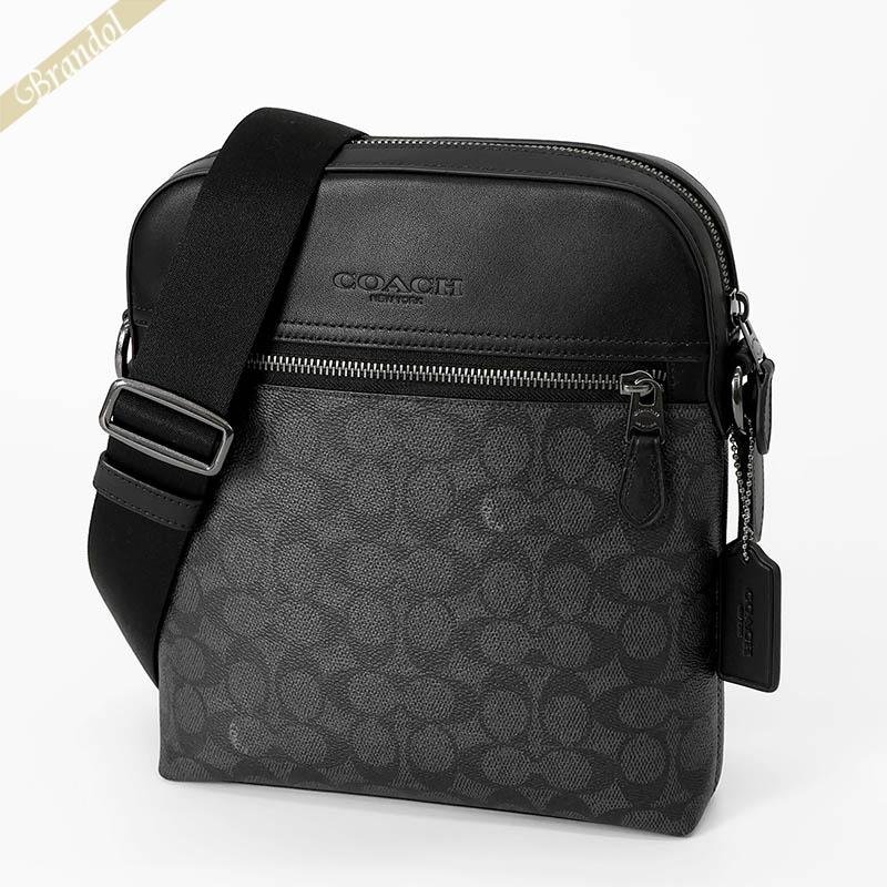 COACH（コーチ） ショルダーバッグ シグネチャーキャンバス 縦型 