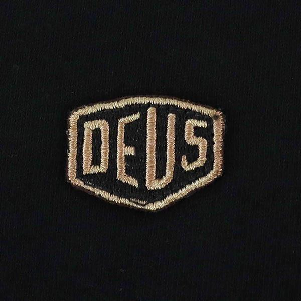 デウス・エクス・マキナ スウェット Deus Ex Machina メンズ ワンポイントロゴ 長袖 S/M/L ブラック DMF208878 BLACK◇ | DEUS EX MACHINA | 02