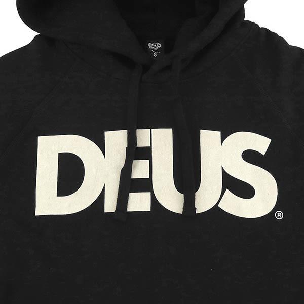 《クーポン》デウス・エクス・マキナ パーカー Deus Ex Machina メンズ ロゴ フーディ S/M/L ブラック DMF88526 BLACK | DEUS EX MACHINA | 01