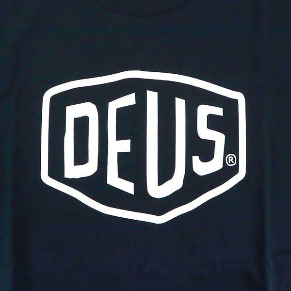 《クーポン》デウス・エクス・マキナ Tシャツ Deus Ex Machina メンズ 半袖 ロゴ S/M/L ネイビー T-DMW41808E NAVY | DEUS EX MACHINA | 02
