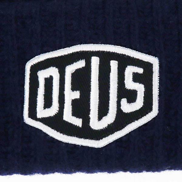 デウス・エクス・マキナ ニットキャップ Deus Ex Machina メンズ ロゴ ビーニー 帽子 ネイビー DMW47269 NAVY◇ | DEUS EX MACHINA | 05