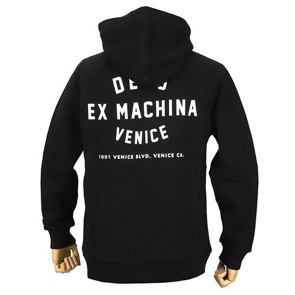 専用 デウスエクスマキナ パーカー フーディー L ブラック DEUS EX MACHINA ( デウスエクスマキナ ) / スウェット プル