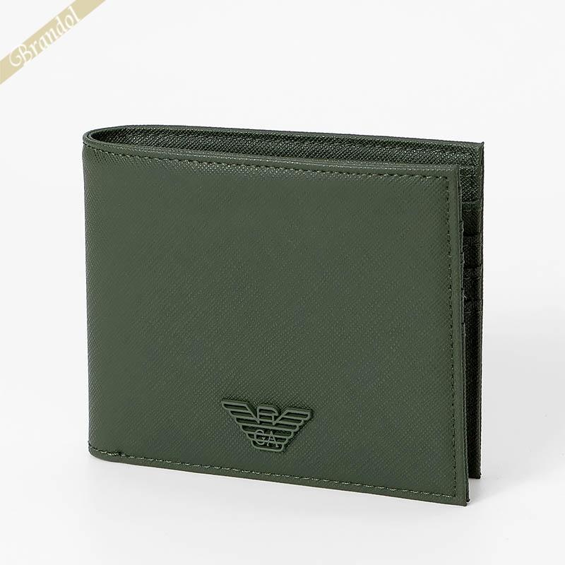 EMPORIO ARMANI エンポリオアルマーニ 二つ折り財布 カードケース