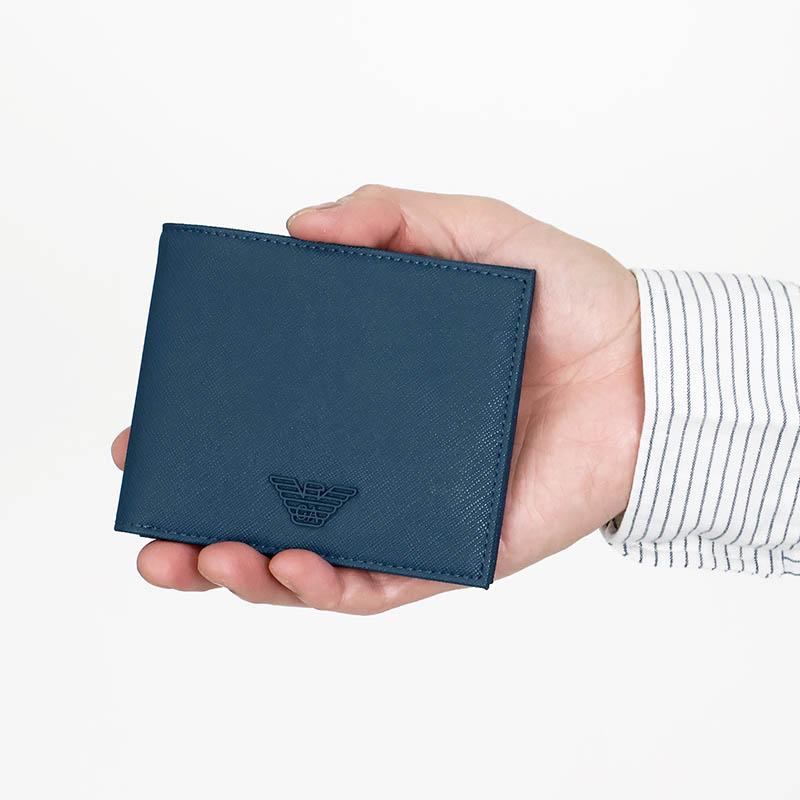 EMPORIO ARMANI エンポリオアルマーニ 二つ折り財布 カードケース 