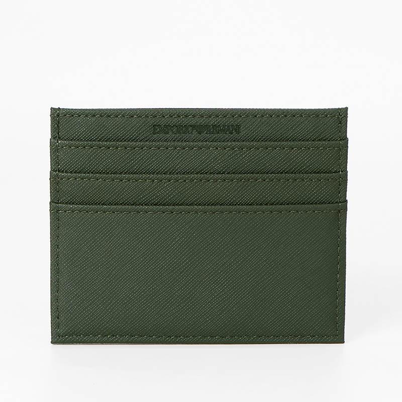 【美品】ARMANI CASA 小物入れ グリーン EMPORIO ARMANI エンポリオアルマーニ カードケース キーリング ギフト