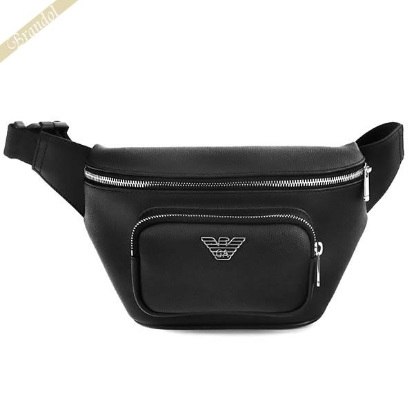 ポイント最大17倍 エンポリオアルマーニ ボディバッグ Emporio Armani メンズ イーグルロゴ ブラック Y4o238 Yla0e 取寄品 Ea Y4o238 Yla0e Brandol 通販 Yahoo ショッピング