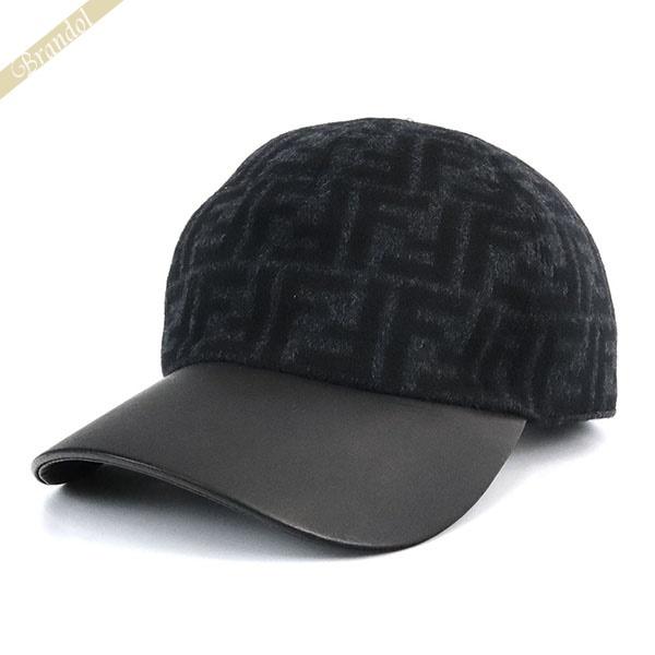 【廃盤商品】限定‼️FENDI ズッカ モノグラムキャップ帽子ブランド FENDI（フェンディ） 《クーポン財布》フェンディキャップ 帽子 FF