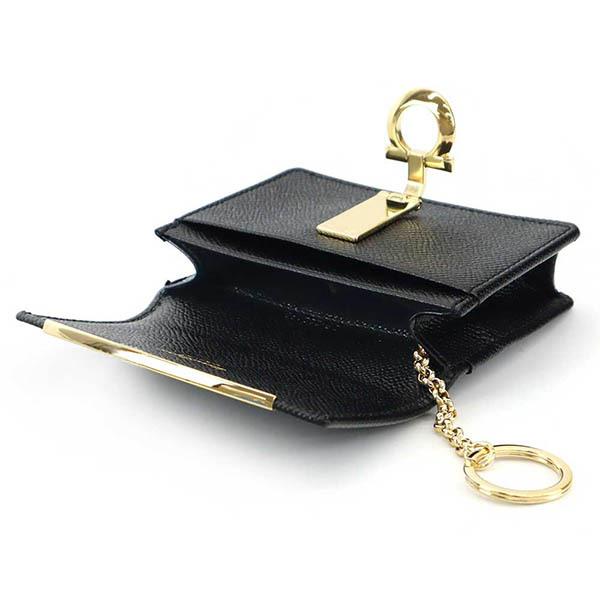 FERRAGAMO（フェラガモ） カードケース レディース ガンチーニ レザー
