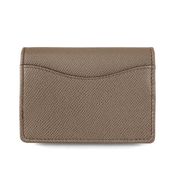 フェラガモベージュ レザー カードケース