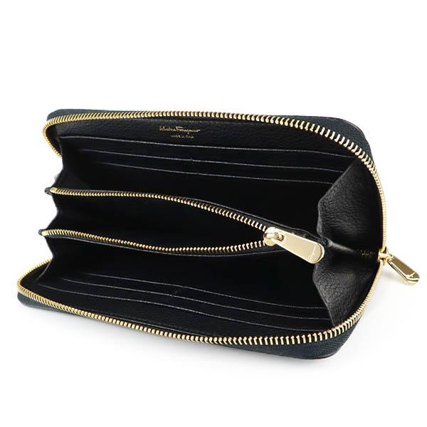 FERRAGAMO フェラガモ 財布 ラウンドファスナー 長財布 FERRAGAMO フェラガモ 財布 ラウンドファスナー 長財布