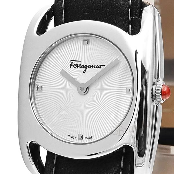 《期間限定P10倍》フェラガモ 腕時計 Ferragamo レディース Vara ヴァラ シルバー ブラック SFEL00119｜brandol｜03