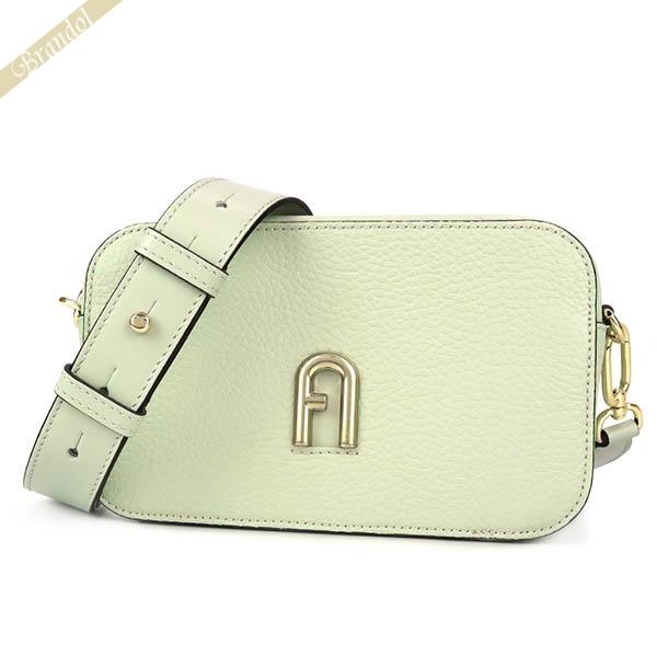 美品✨FURLA フルラ　現行ロゴ　カメラバック　ショルダーバック　カーキー FURLA（フルラ） 《クーポン財布》フルラ ショルダーバッグ レディース