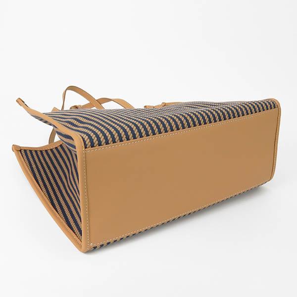 ジャンニ キアリーニ トートバッグ GIANNI CHIARINI MARCELLA マルチェッラ ストライプ Mサイズ ポーチ付き 各色 BS 6850 CAB□_6