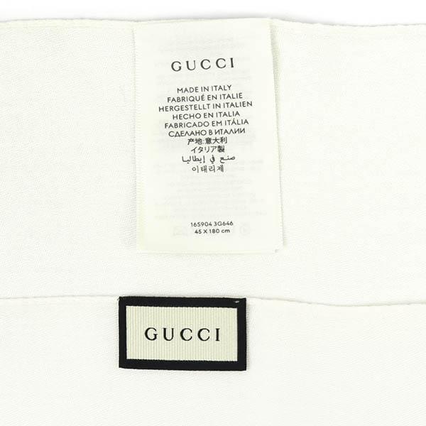 GUCCI 《P6倍_29日23:59迄》グッチ ストール シルク ウール GG柄 GUCCI 《P6倍_29日23:59迄》グッチ ストール シルク ウール GG柄