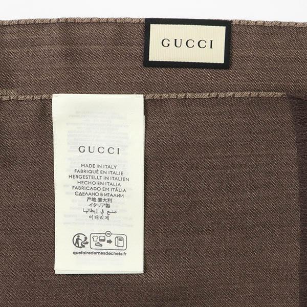 GUCCI 《P6倍_29日23:59迄》グッチ ストール ウール シルク GG柄 GUCCI 《P6倍_29日23:59迄》グッチ ストール ウール シルク GG柄