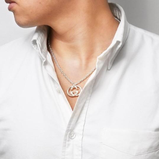GUCCI 《P6倍_29日23:59迄》グッチ ネックレス メンズ Gロゴ GUCCI 《P6倍_29日23:59迄》グッチ ネックレス メンズ Gロゴ