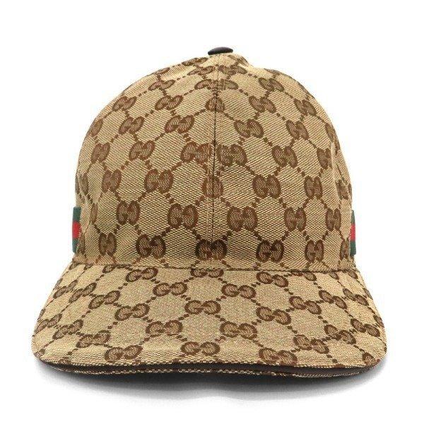GUCCI GGキャンバス　ベレー帽 グッチ 帽子 GUCCI】グッチ ベースボールキャップ 576253 キャップ
