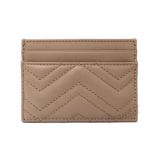 GUCCI グッチ カードケース レディース GGマーモント レザー GUCCI グッチ カードケース レディース GGマーモント レザー