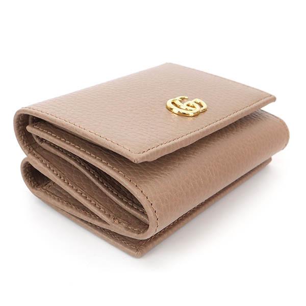 GUCCI グッチ 三つ折り財布 財布 レディース プチ マーモント GUCCI グッチ 三つ折り財布 財布 レディース プチ マーモント