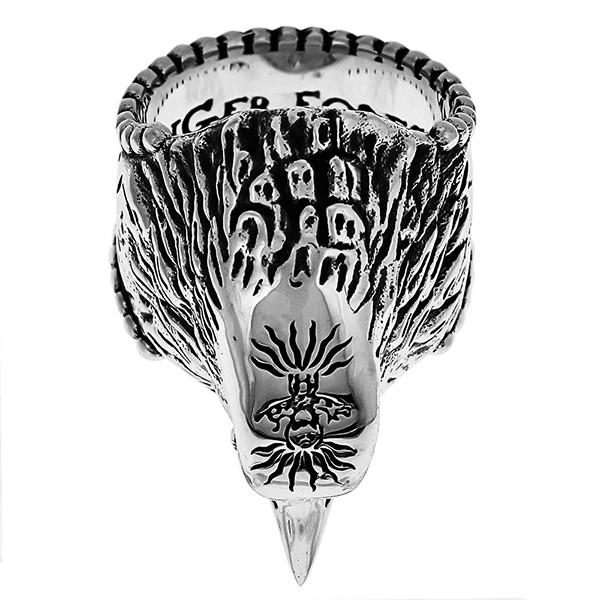 GUCCI（グッチ） 《P5倍》グッチ 指輪 メンズ イーグルヘッド リング