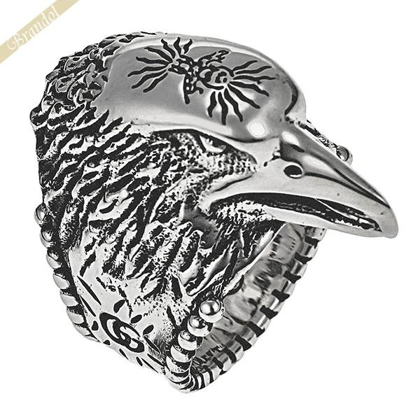 グッチ 指輪 GUCCI メンズ レディース イーグルヘッド リング シルバー 476903 J8400 0811【クーポン配布】 | GUCCI