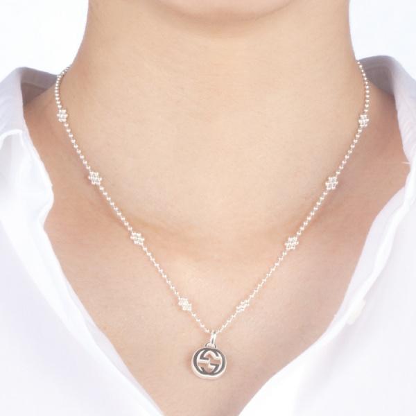 GUCCI グッチ ネックレス レディース インターロッキングG GUCCI グッチ ネックレス レディース インターロッキングG