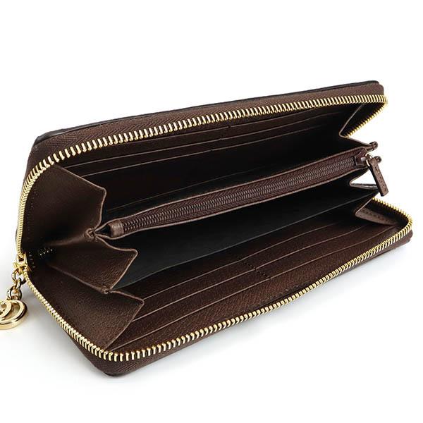 GUCCI（グッチ） 長財布 ラウンドファスナー オフィディア GG