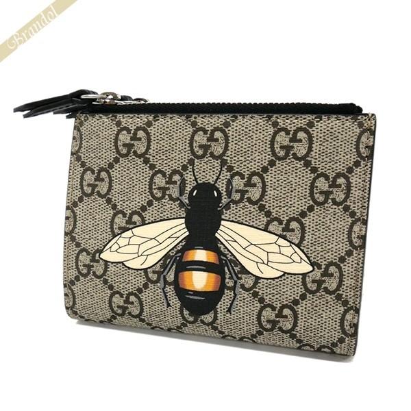 ポイント最大17倍 グッチ 二つ折り財布 Gucci メンズ ビー プリント Ggスプリーム キャンバス コインケース ハチ ベージュ系 5470 91wan 8666 Gu 5470 91wan 8666 Brandol 通販 Yahoo ショッピング