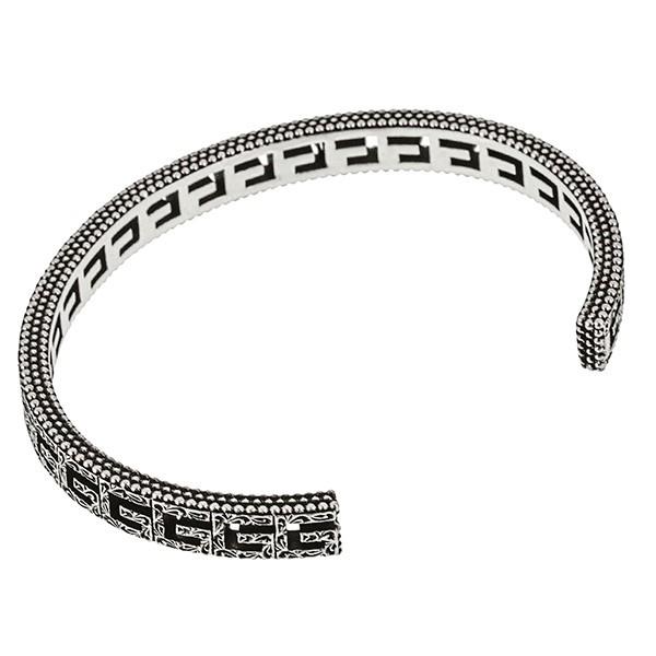 GUCCI 《P6倍_25日23:59迄》グッチ バングル メンズ スクエアG GUCCI 《P6倍_25日23:59迄》グッチ バングル メンズ スクエアG