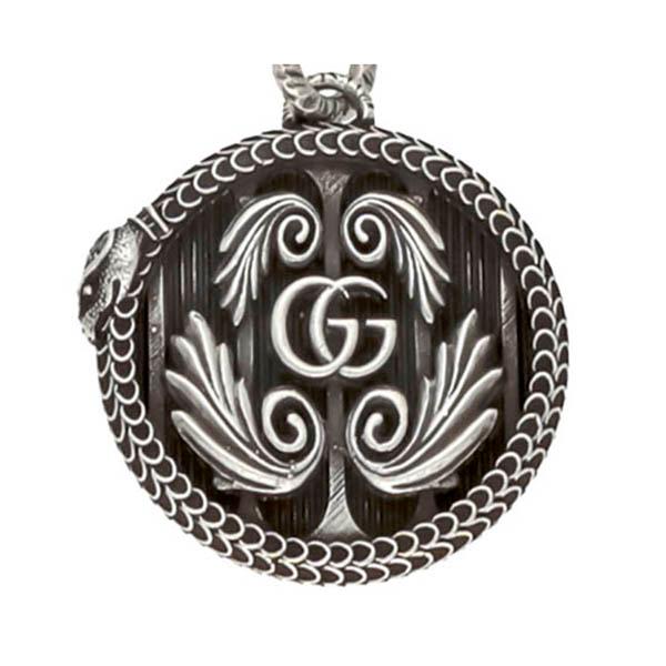 GUCCI グッチ ネックレス メンズ GGマーモント スネークモチーフ GUCCI グッチ ネックレス メンズ GGマーモント スネークモチーフ