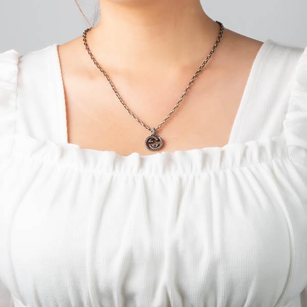GUCCI グッチ ネックレス インターロッキングG ペンダント GUCCI グッチ ネックレス インターロッキングG ペンダント