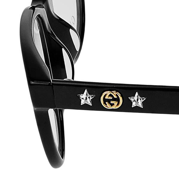 GUCCI グッチ レディース メガネフレーム フォックス型 スター GUCCI グッチ レディース メガネフレーム フォックス型 スター