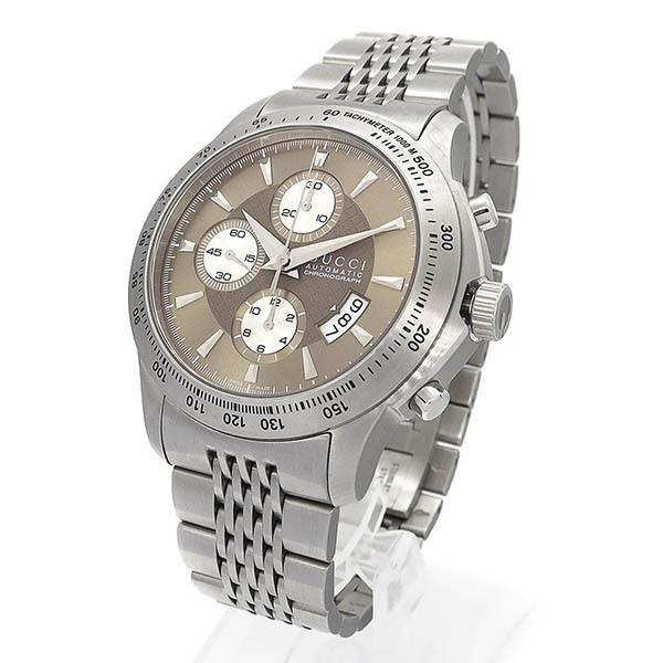 GUCCI グッチ 腕時計 メンズ Gタイムレス クロノグラフ 自動巻き 45mm 