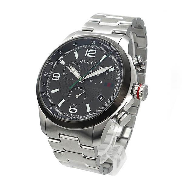 GUCCI（グッチ） 腕時計 メンズ Gタイムレス 45mm クロノグラフ