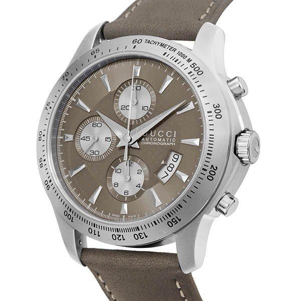 《期間限定P10倍》グッチ 腕時計 GUCCI メンズ Gタイムレス G-Timeless 44mm 自動巻き グレー×シルバー YA126241     商品情報    商品情報ブランド：GUCCI / グッチ品番　：YA126241サイズ：約 H44×W