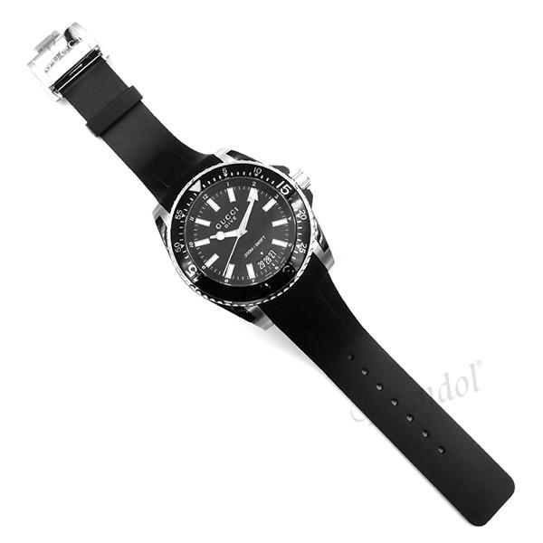 GUCCI DIVE ダイブ 45mm ブラック YA136204A 新品保証付