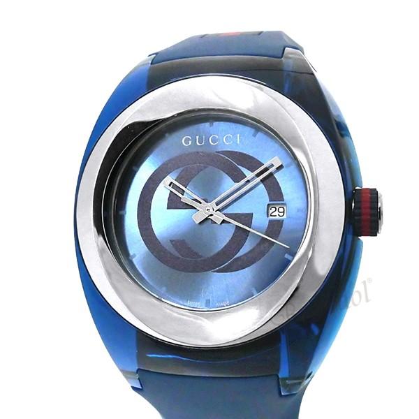 GUCCI グッチ 腕時計 メンズ SYNC グッチシンク 46mm ブルー GUCCI グッチ 腕時計 メンズ SYNC グッチシンク 46mm ブルー