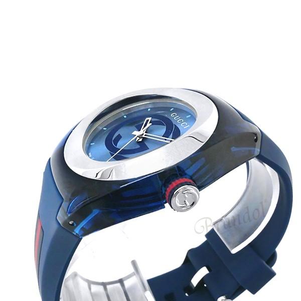 GUCCI グッチ 腕時計 メンズ SYNC グッチシンク 46mm ブルー GUCCI グッチ 腕時計 メンズ SYNC グッチシンク 46mm ブルー