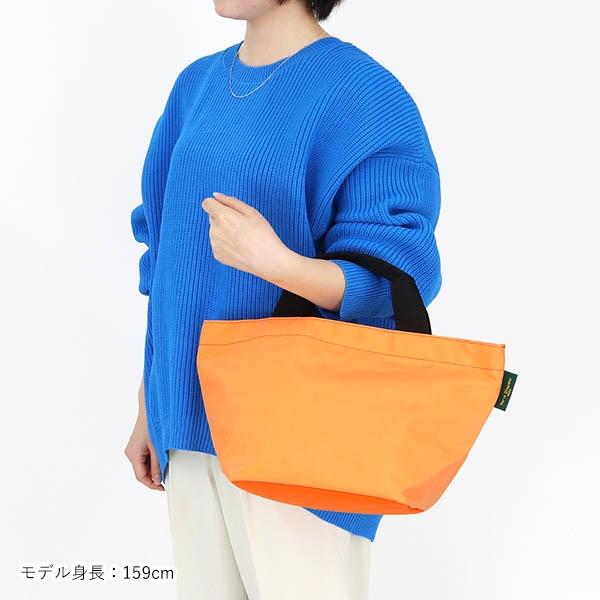 Hervé Chapelier トートバッグ ネイビーとオレンジ Herve Chapelier エルベシャプリエ トートバッグ ナイロン 舟型