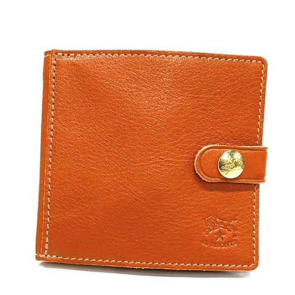 IL BISONTE/イルビゾンテ 本革レザー 正規店購入 サーモンピンク IL BISONTE/イルビゾンテ 本革レザー 正規店購入 サーモンピンク
