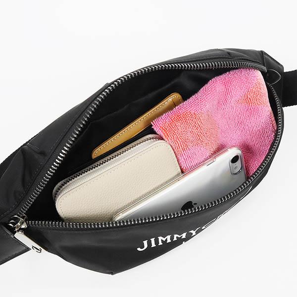 JIMMY CHOO ジミーチュウ ボディバッグ キャンバス ウェスト JIMMY CHOO ジミーチュウ ボディバッグ キャンバス ウェスト