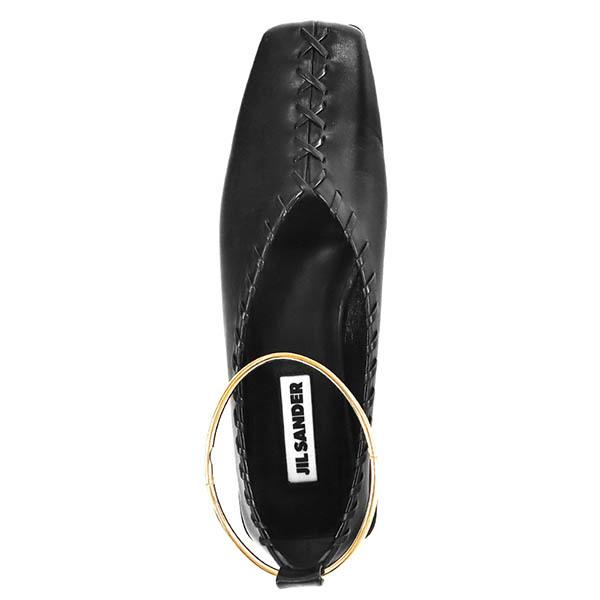 JIL SANDER ジルサンダー バレエシューズ Jil Sander メタル JIL SANDER ジルサンダー バレエシューズ Jil Sander メタル