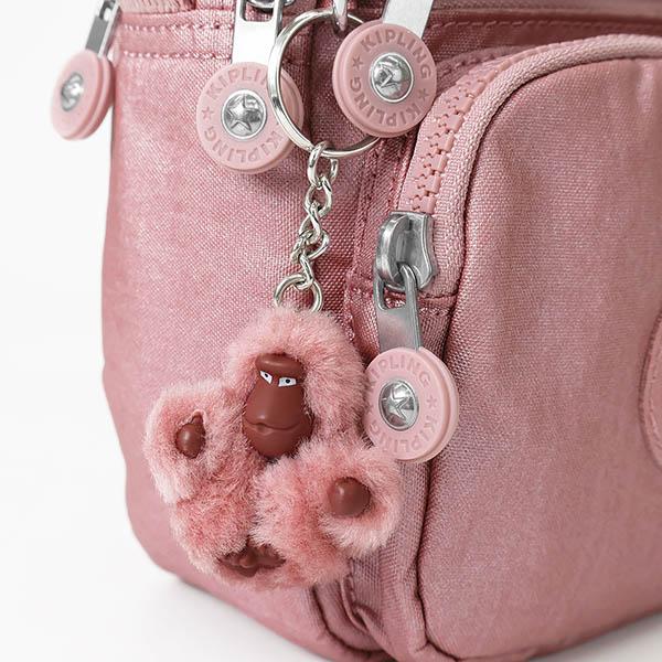 kipling（キプリング） ショルダーバッグ メタリックピンク KI91639GL 