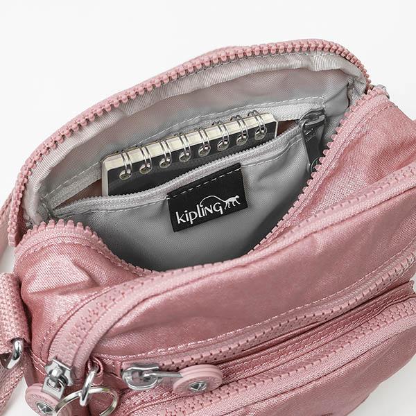 kipling（キプリング） ショルダーバッグ メタリックピンク KI91639GL 