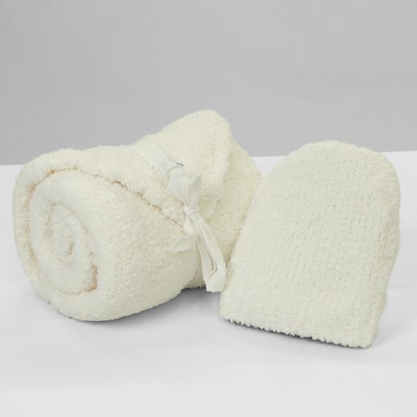 kashwére クリーム色 ブランケット Kashwere（カシウエア） ブランケット THCH-TEX03-260-5270 Malt