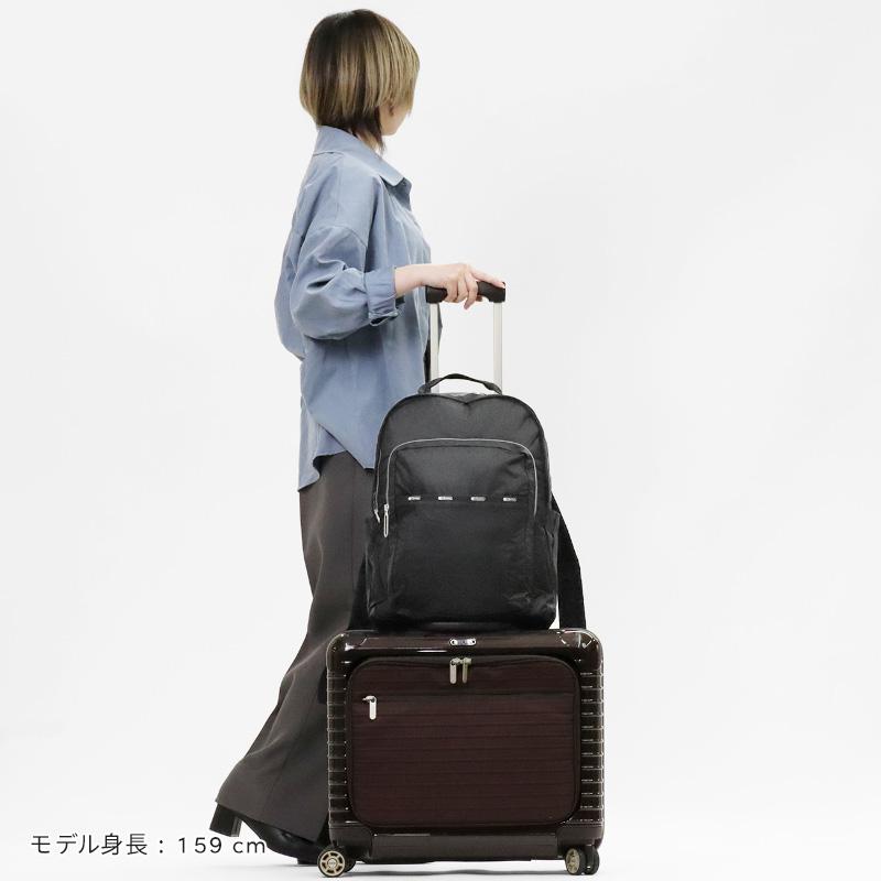 【LeSportsac】キャリー付きリュック　2WAY トート リュックサック 2way バッグ LeSportsac（レスポートサック） 旅行かばん・小分けバッグ