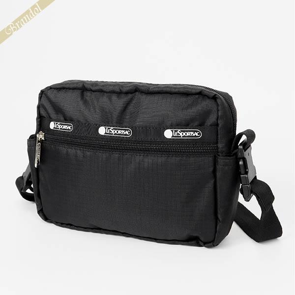 【新品未使用】レスポートサック ショルダーバッグ ブラック 無地 LeSportsac（レスポートサック） ショルダーバッグLeSportsac 2way